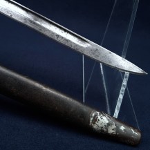 British 1907 Pattern Bayonet with Early Hooked Quillon, Dated 1909 by Sanderson 04
